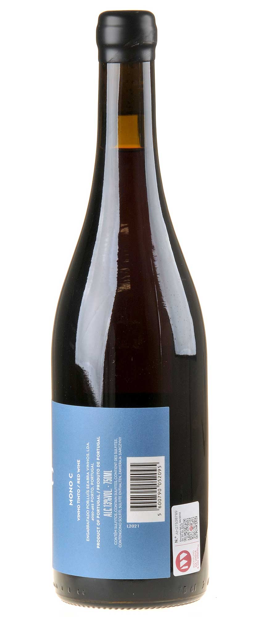 Luis Seabra Vinhos Mono C 2021 Rücketikett