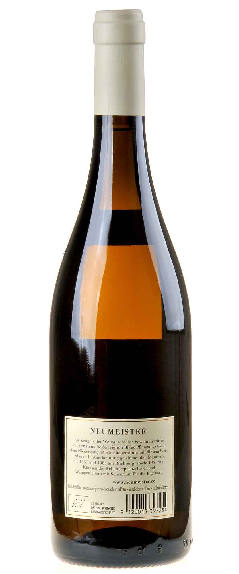 Neumeister Sauvignon Blanc Alte Reben 2020 Rücketikette