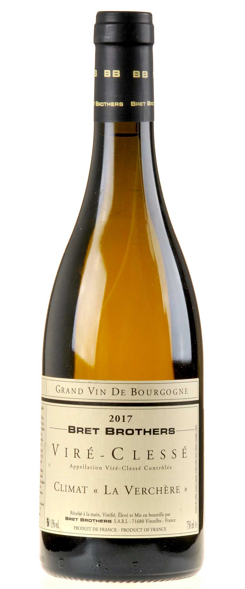 Bret Brothers & La Soufrandière Viré-Clessé "La Verchere" 2017 Bio