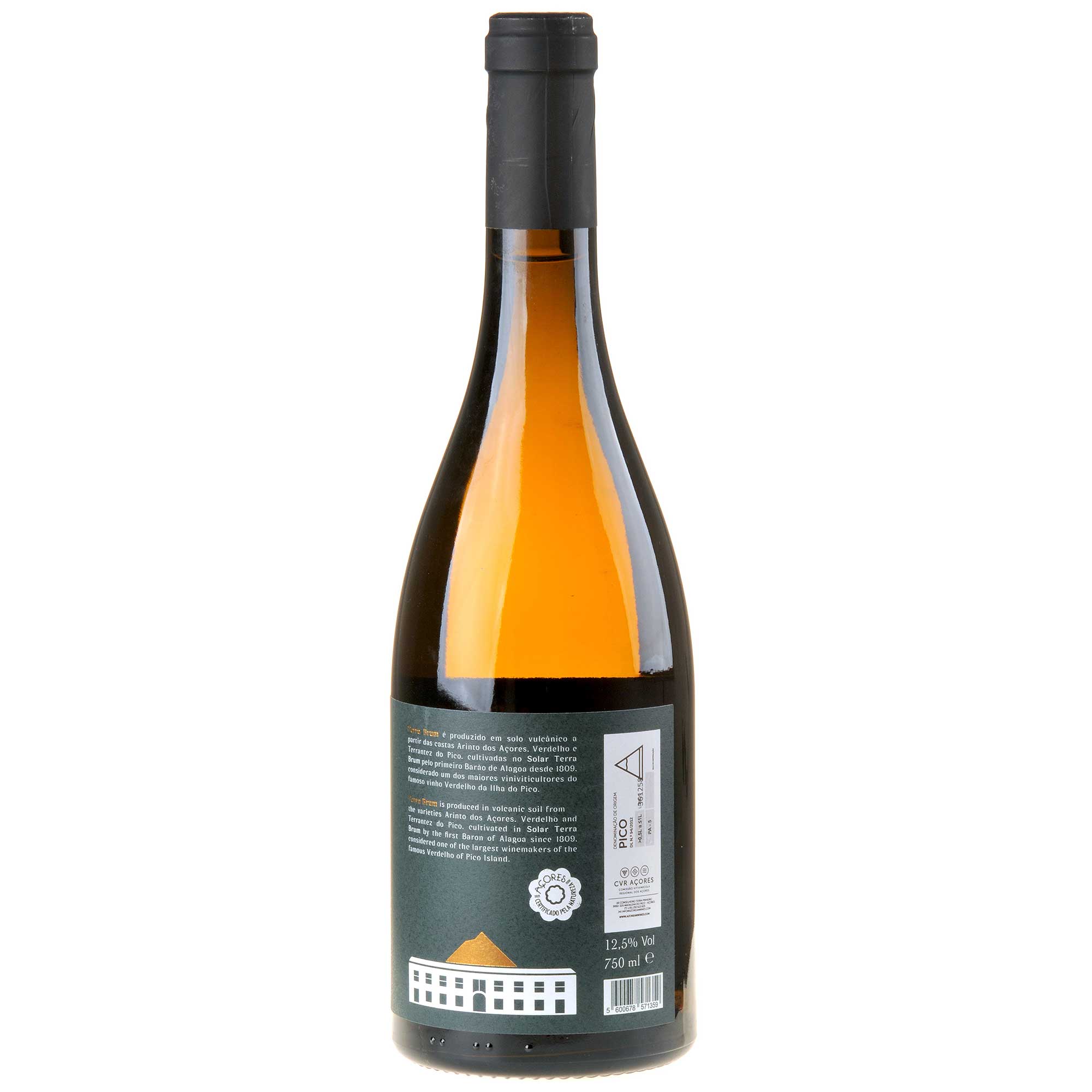 Adega do Vulcão Terra Brum 2023 Rücketikett