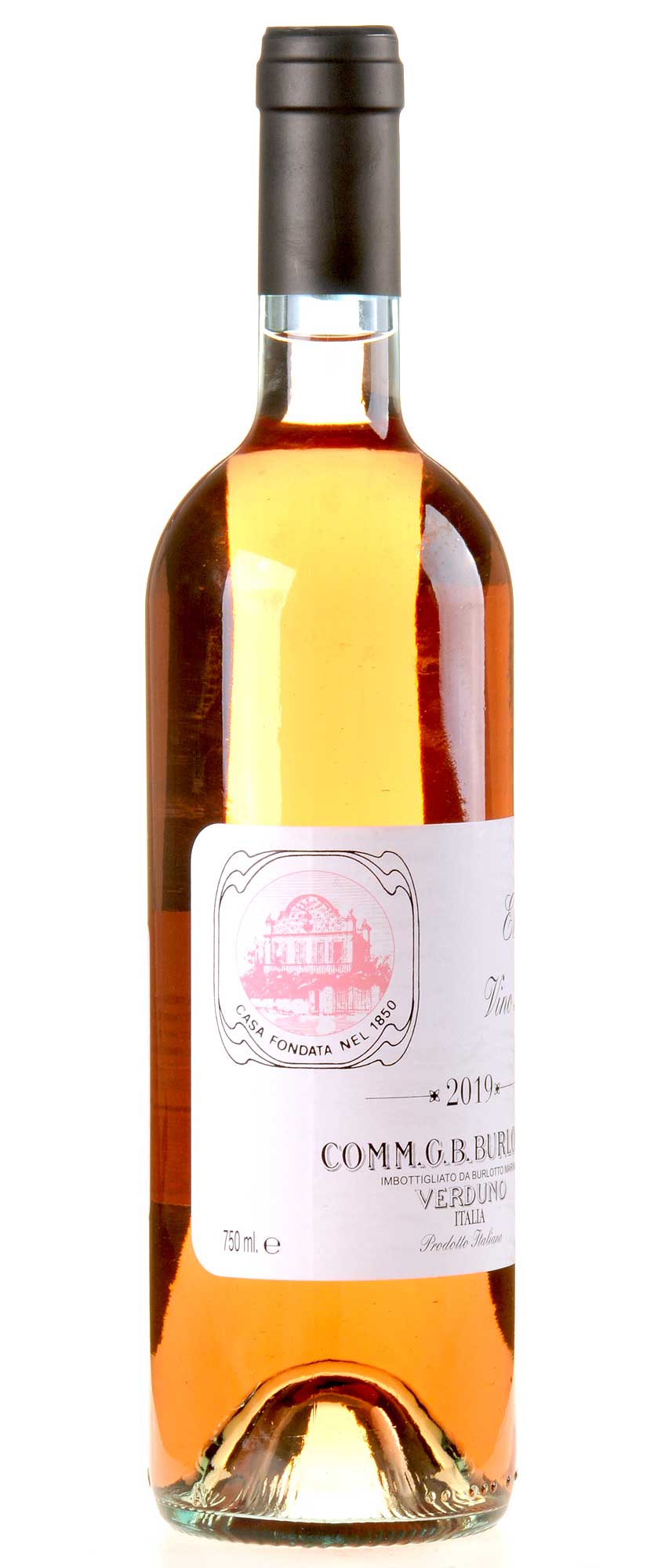 Comm. G.B. Burlotto Elatis Vino Rosato 2019 Seitenetikette