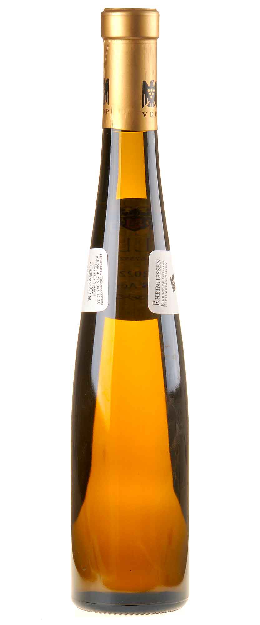 Klaus Peter Keller Pius Auslese 2022 0,375l Rücketikett