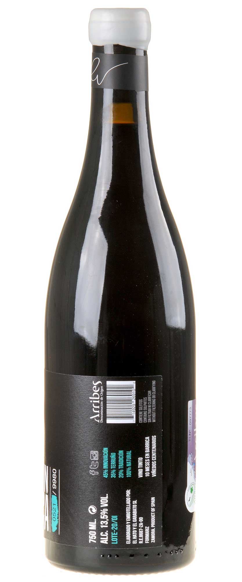 El Hato y El Garabato Sin Blanca 2016 Rücketikette