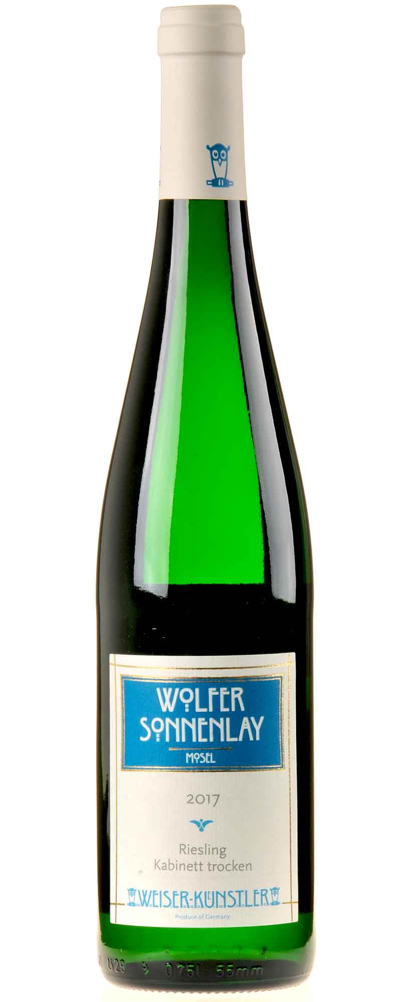 Weiser-Künstler Riesling Wolfer Sonnenlay Kabinett trocken 2017