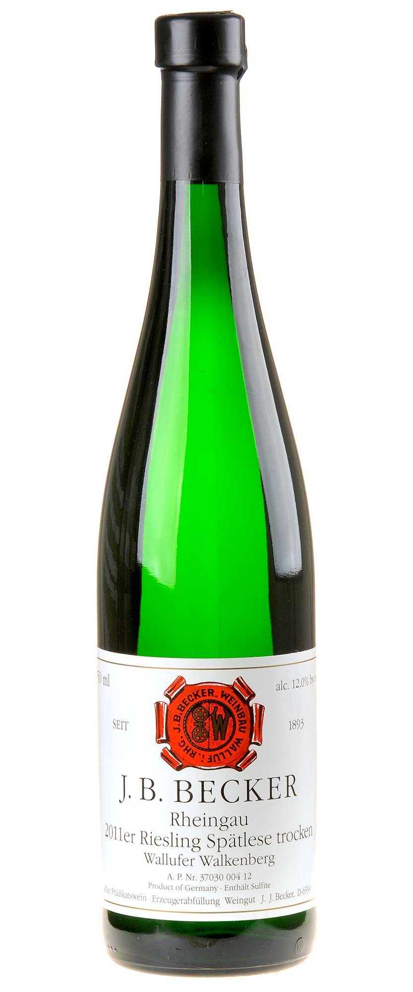 J.B.Becker Walkenberg Riesling Spätlese trocken 2011