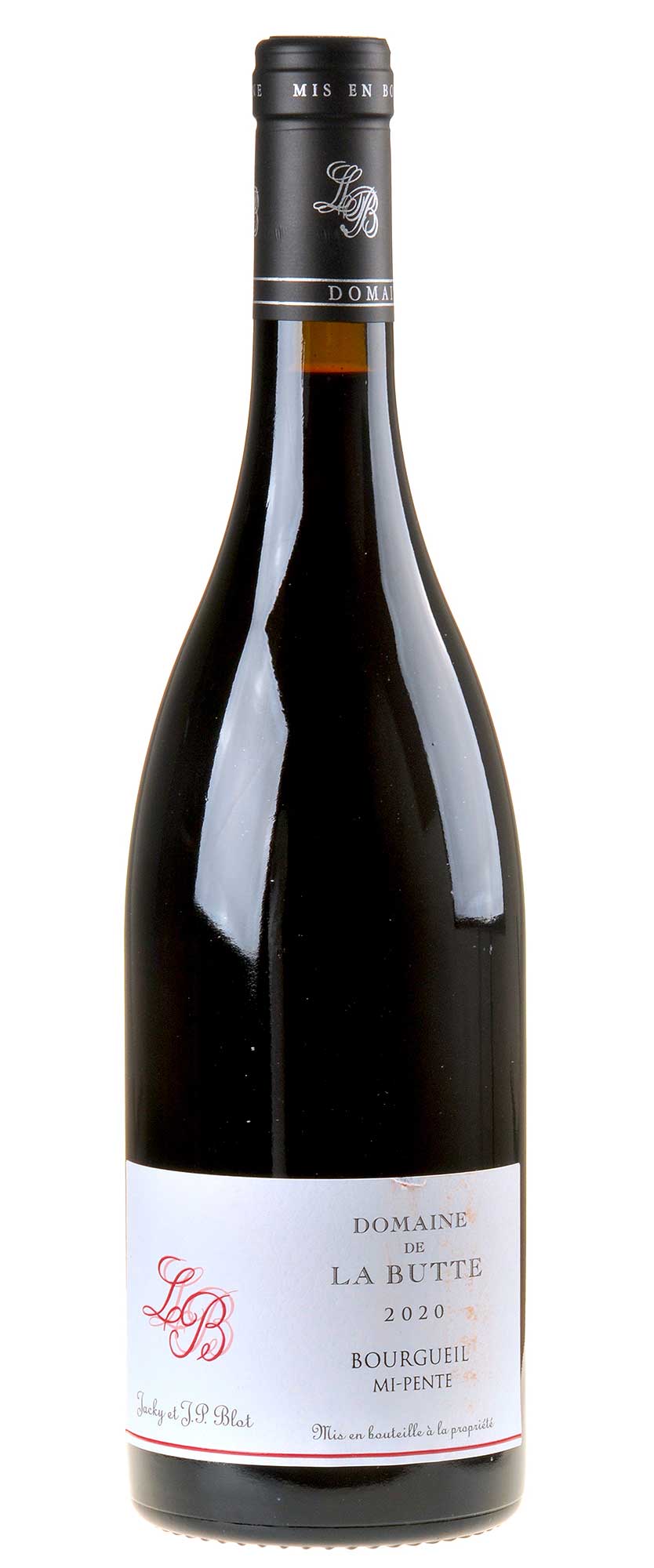 Domaine de la Butte Mi-Pente Bourgueil 2020