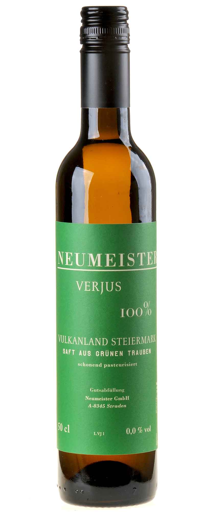 Neumeister Verjus Saft von grünen Trauben Bio 0,5l