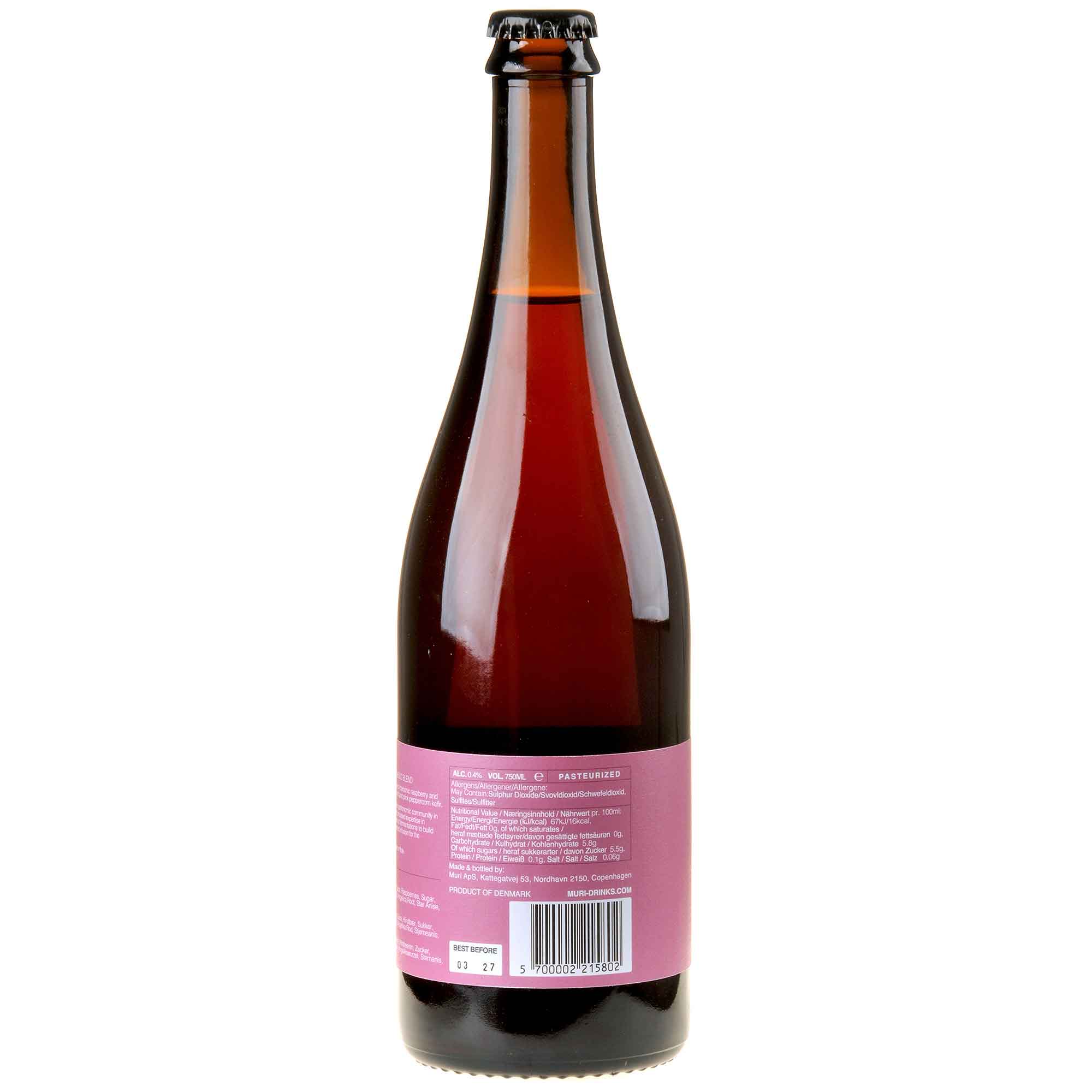 Muri Yamilé Rosé Sparkling Rücketikett