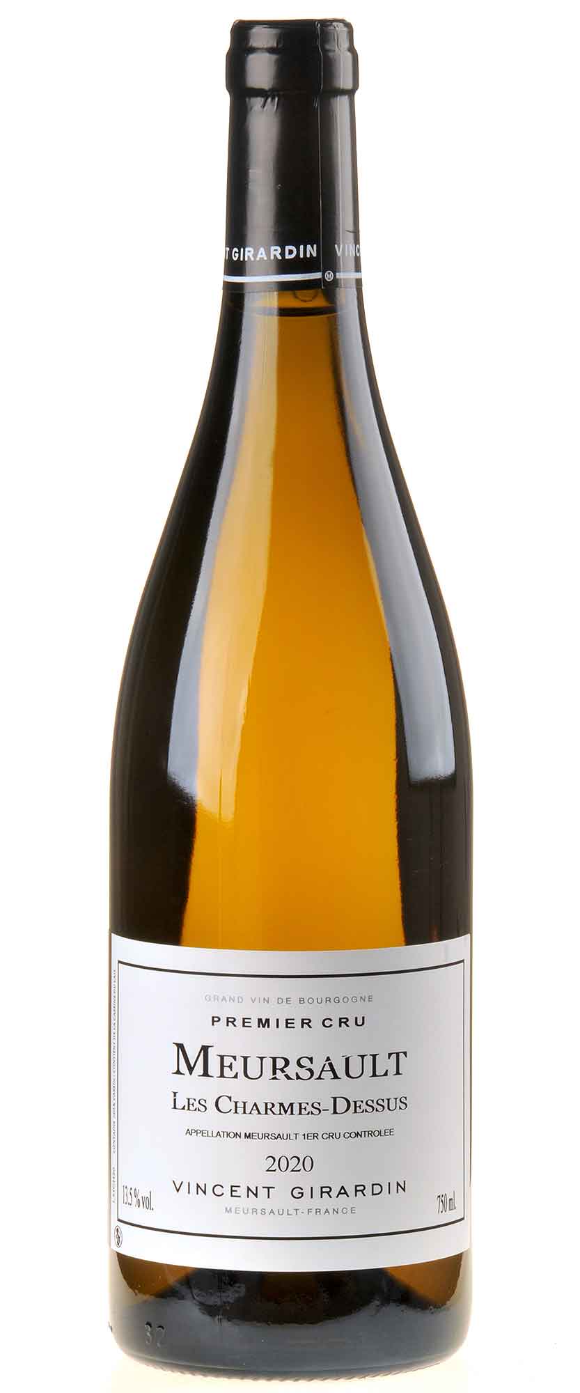 Vincent Girardin Meursault 1er Cru Les Charmes-Dessus 2020