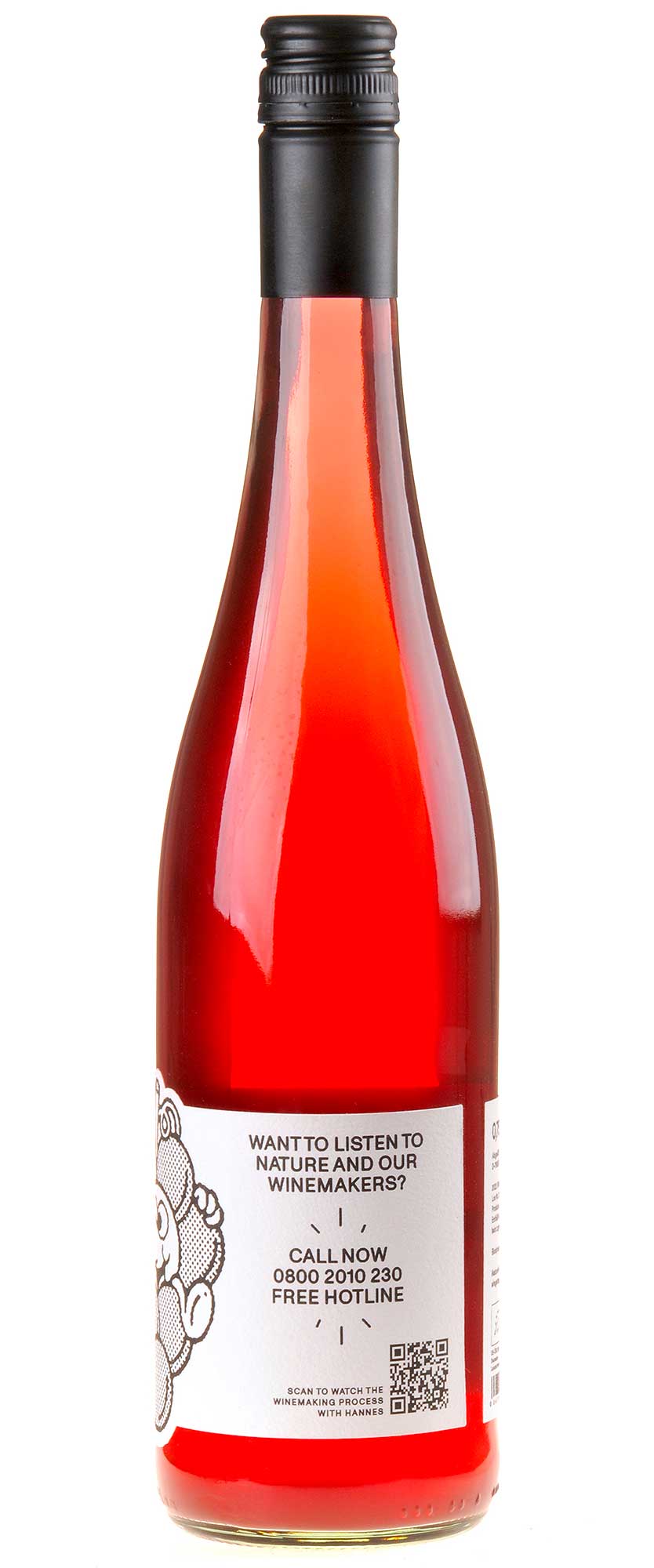 Nature´s Calling Hannes Bergdoll Rose Bio 2022 Seitenetikett