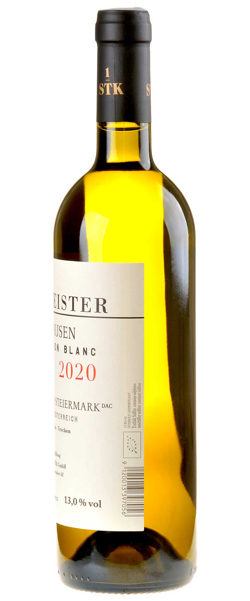 Neumeister Sauvignon Blanc Klausen Erste STK Bio 2020 Rücketikette