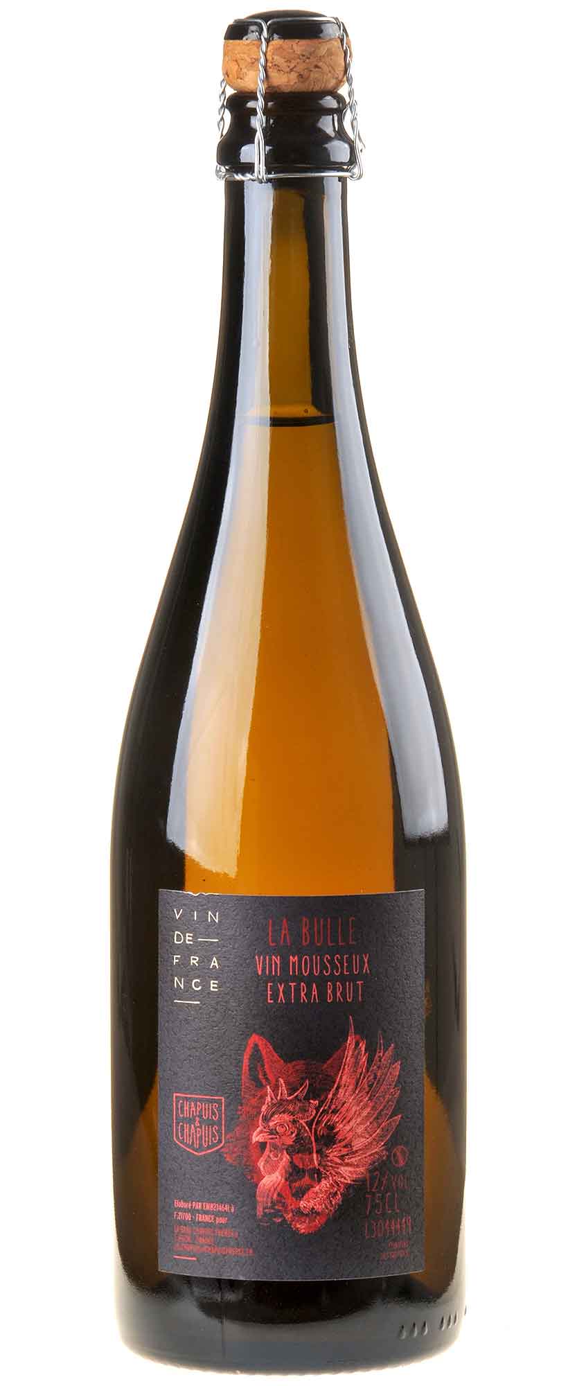Chapuis Frères La Bulle Vin Mousseux Blanc de Blanc Extra Brut