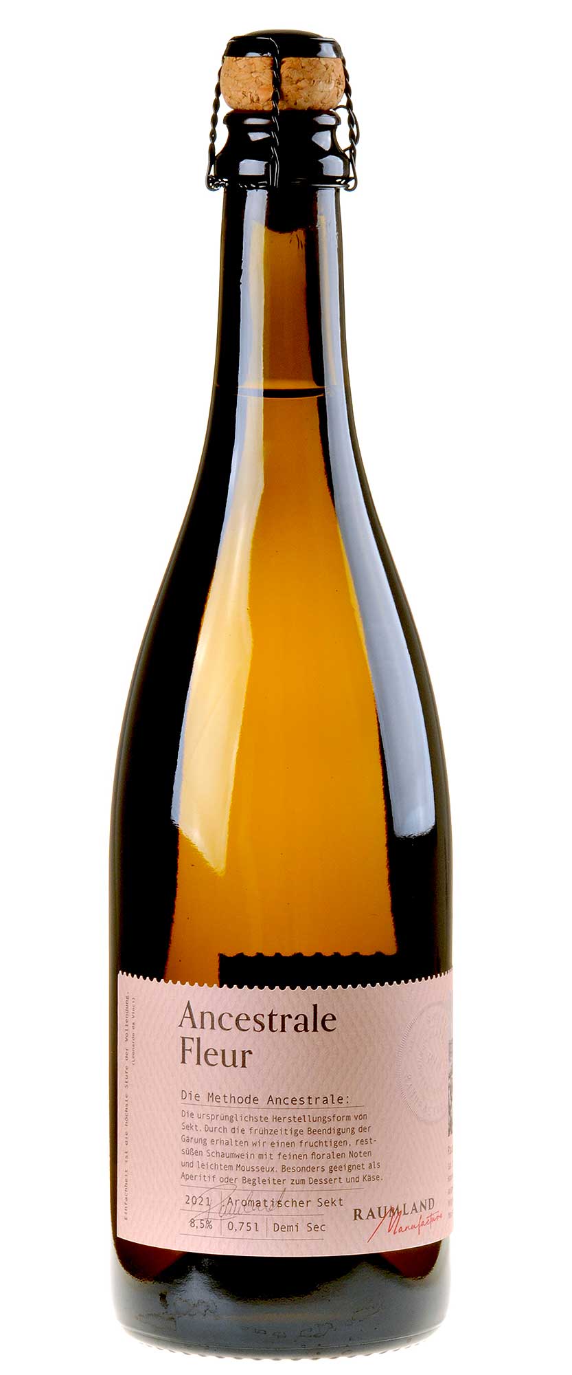 Sekthaus Raumland Ancestrale Fleur Demi sec 2021
