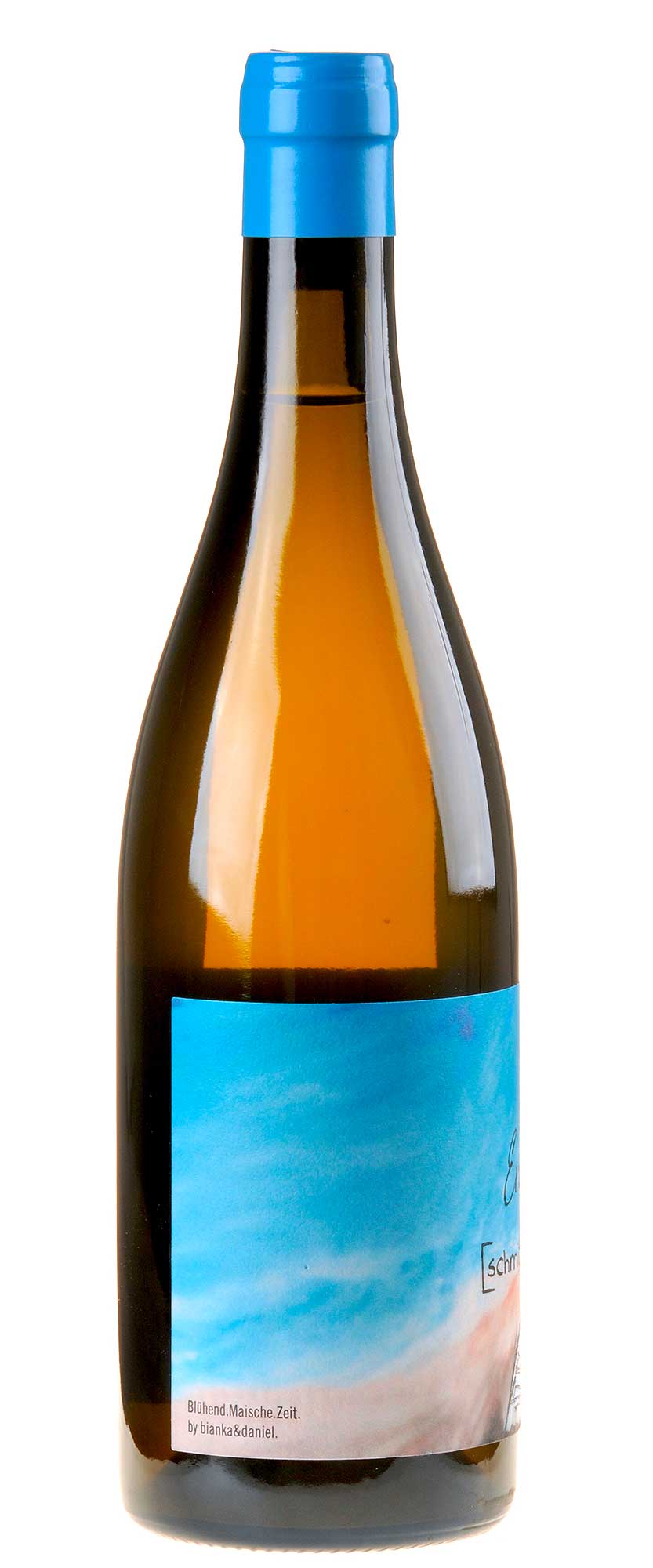 Weingut Bianka und Daniel Schmitt Erdreich Bio 2021 Seitenetikett