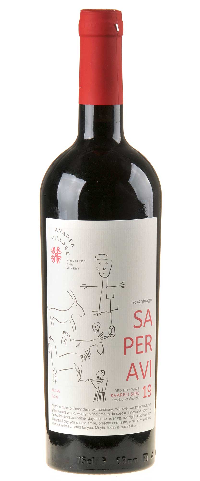 Anapea Village Saperavi Qvevri Red Dry 2019