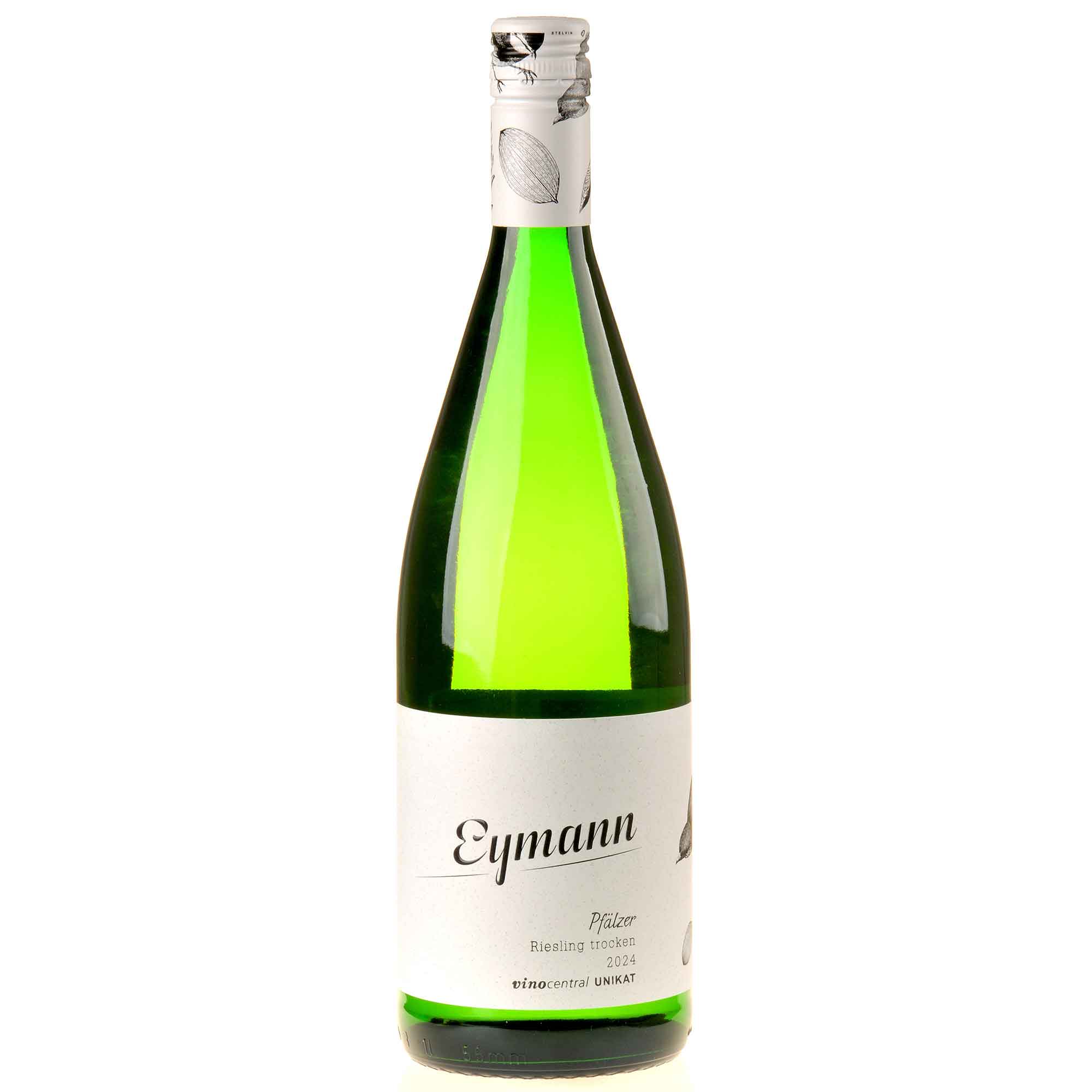 Weingut Eymann Pfälzer Riesling trocken 1 Liter Bio 2024