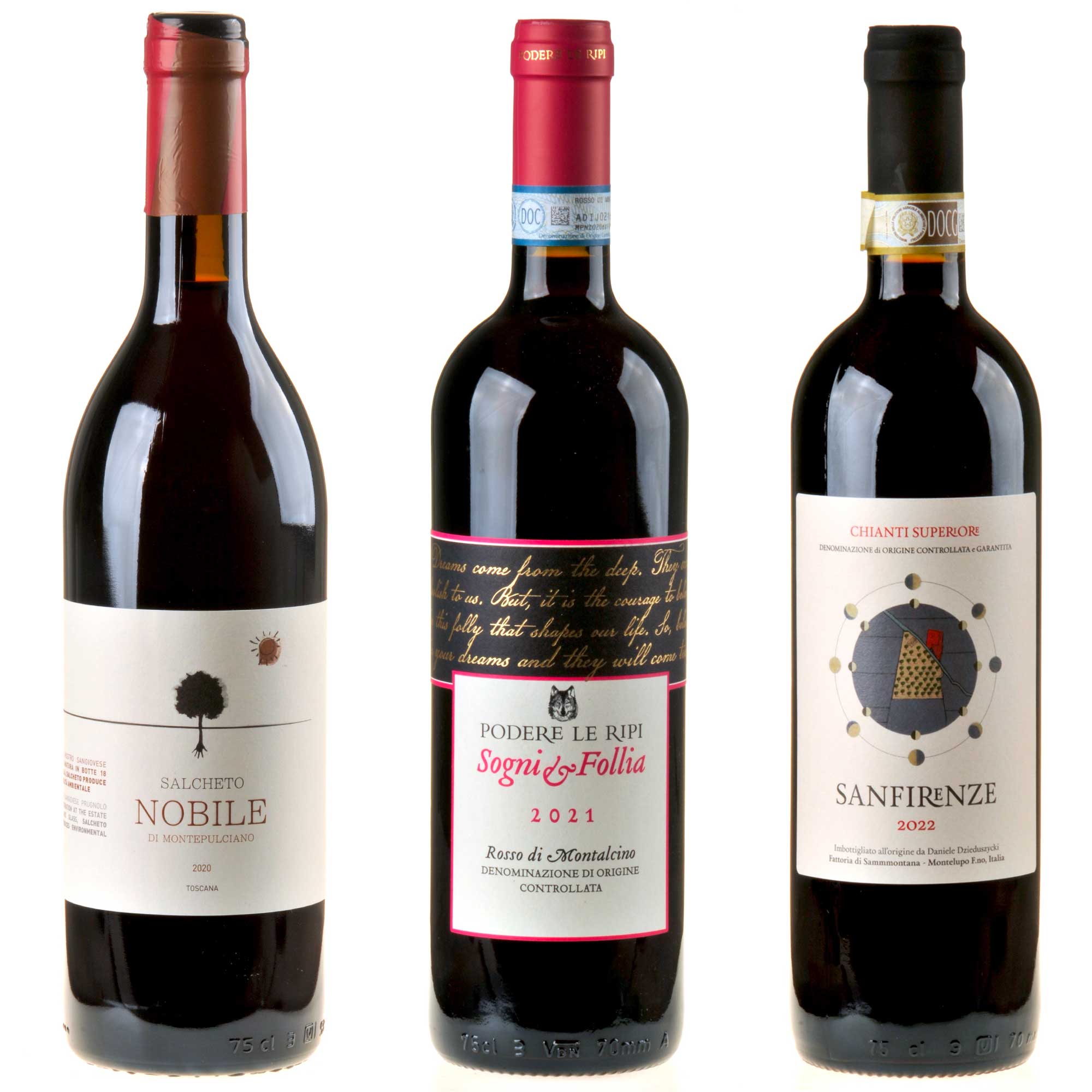 3er-Weinpaket Klassiker der Toskana