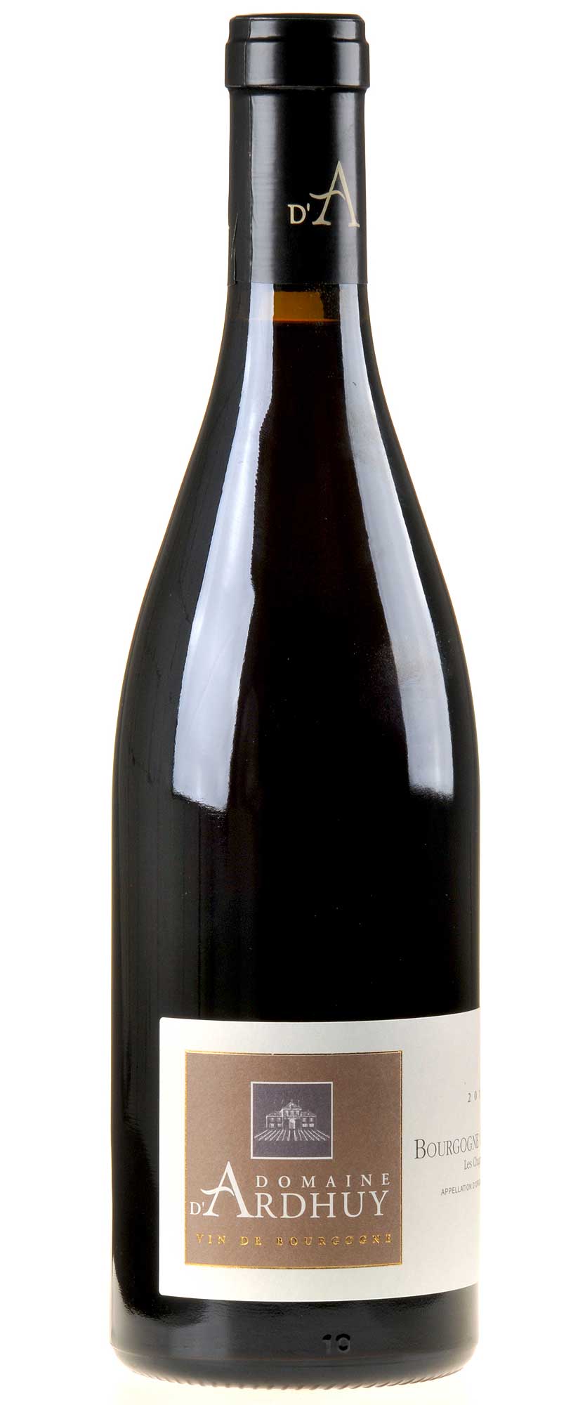 Domaine d'Ardhuy Bourgogne Côte-d'Or Pinot Noir 2018 linke Seite
