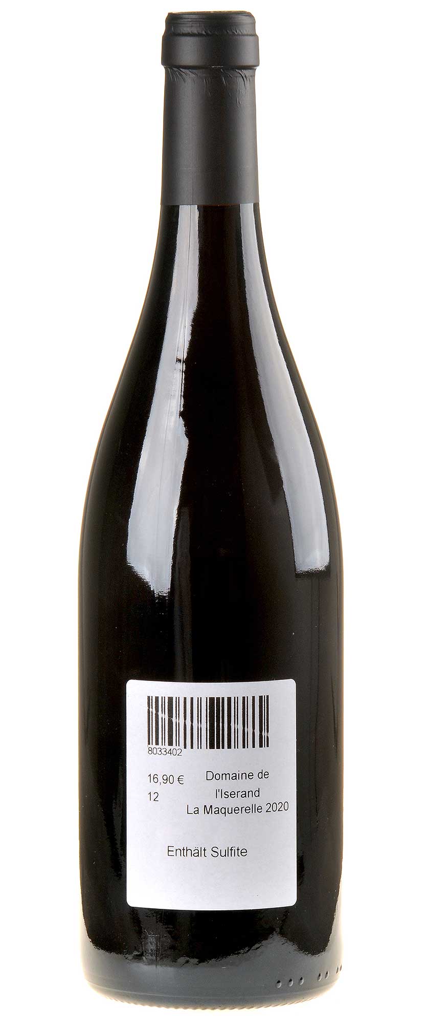 Domaine de I'Iserand La Maquerelle 2020 Rücketikett