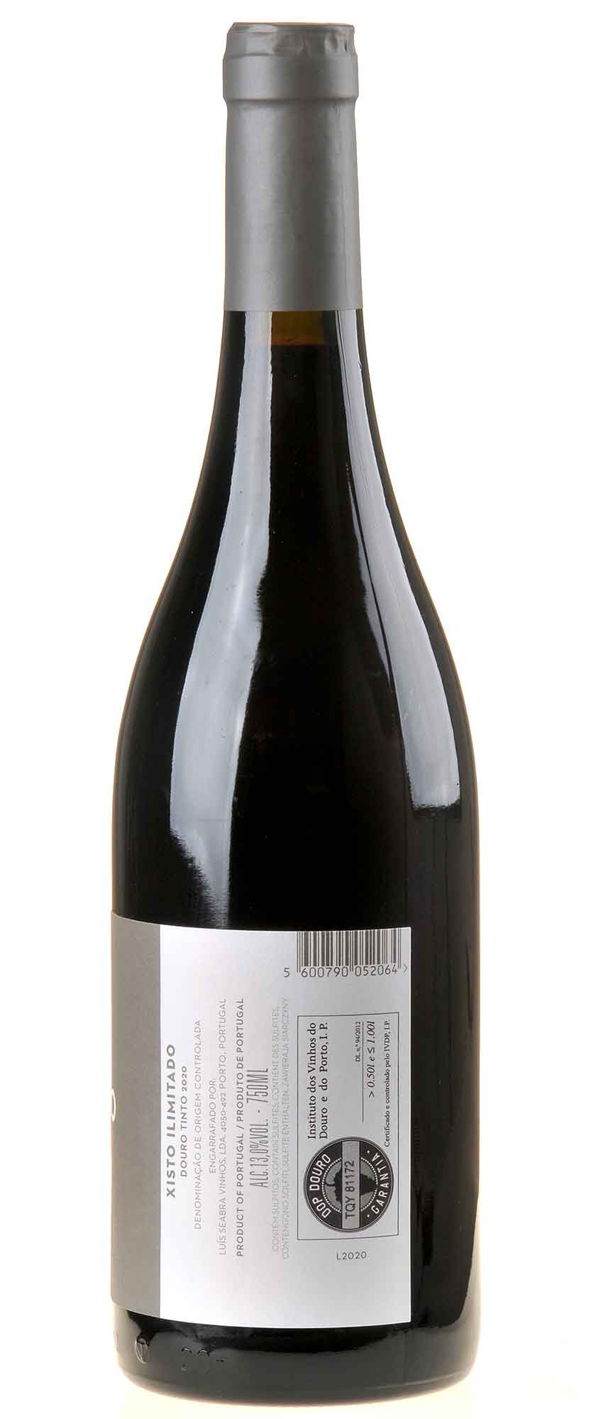 Luis Seabra Vinhos Xisto Ilimitado Tinto 2020 Rücketikett
