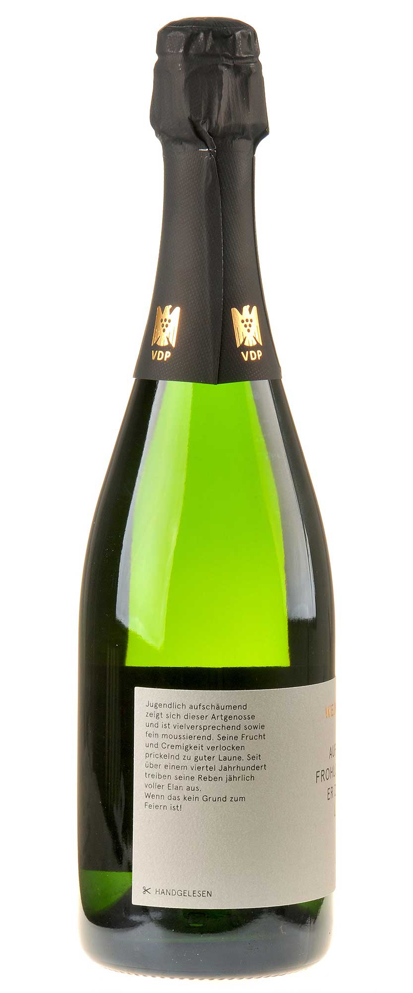Weingut Heid Steinmergel Crémant Brut Bio Seitenetikett