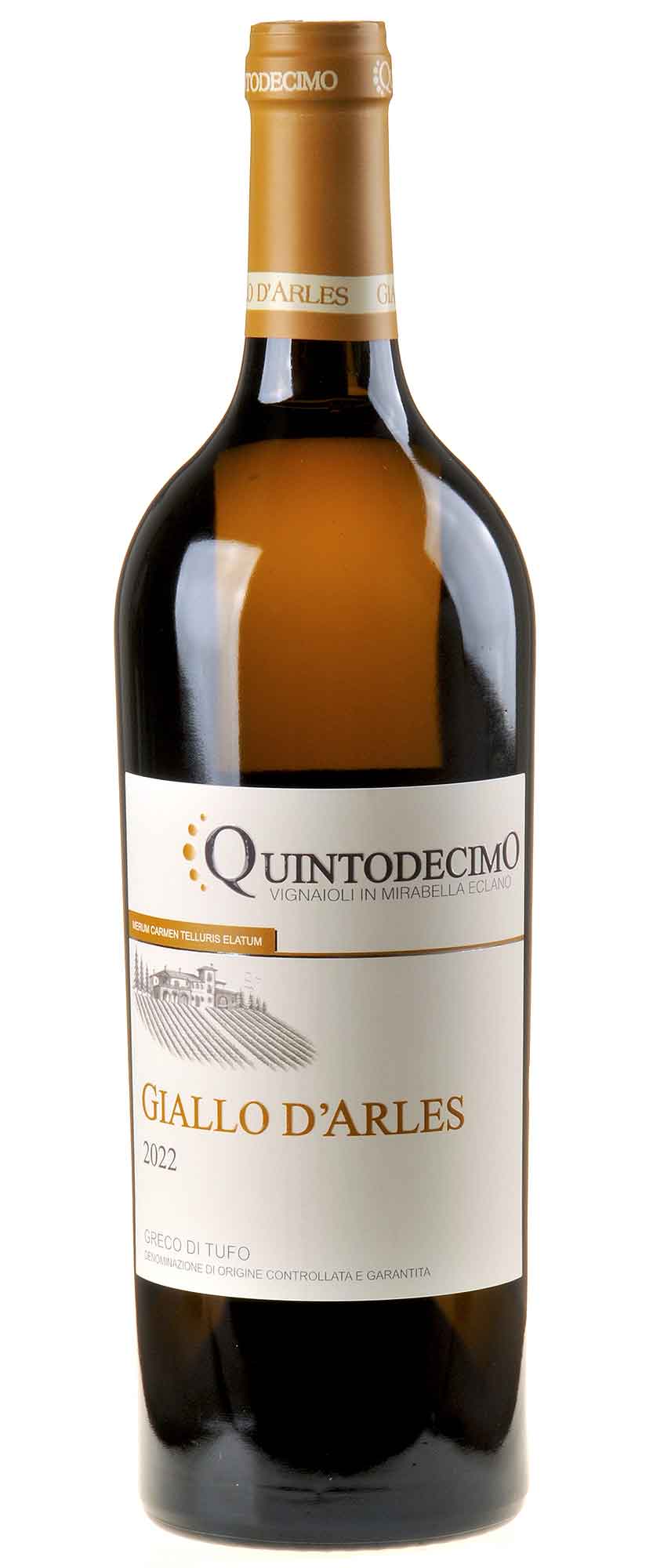 Quintodecimo Greco di Tufo Giallo d'Arles 2022