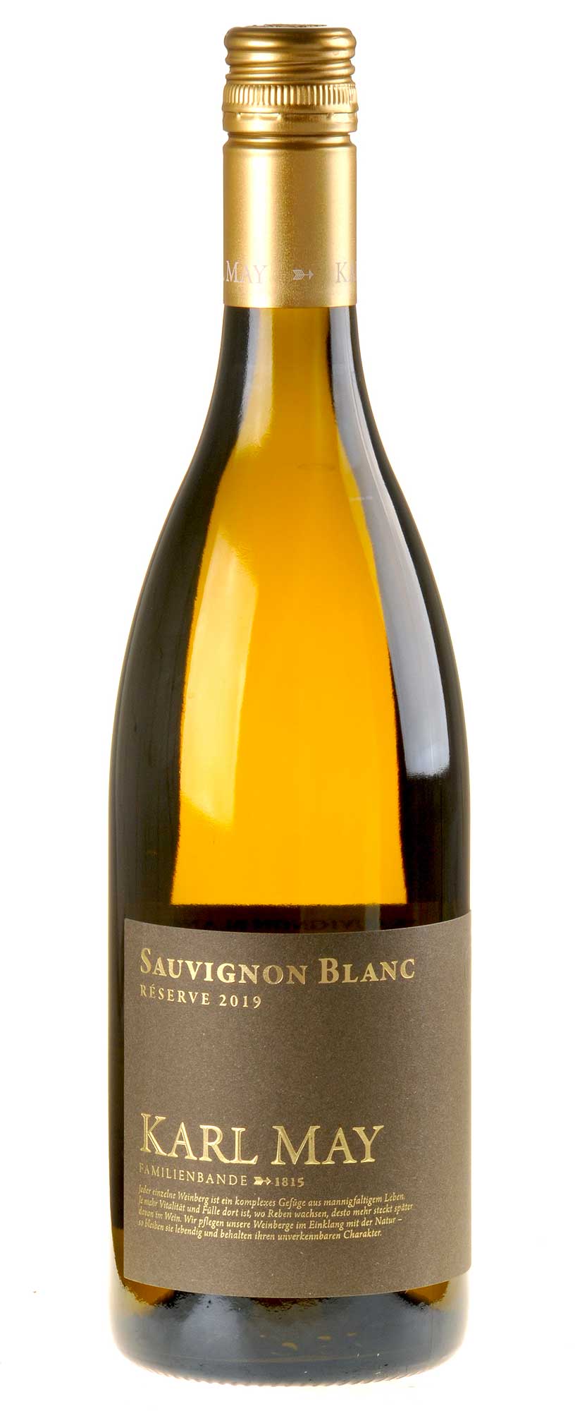 Karl May Sauvignon Blanc Réserve 2019 Bio