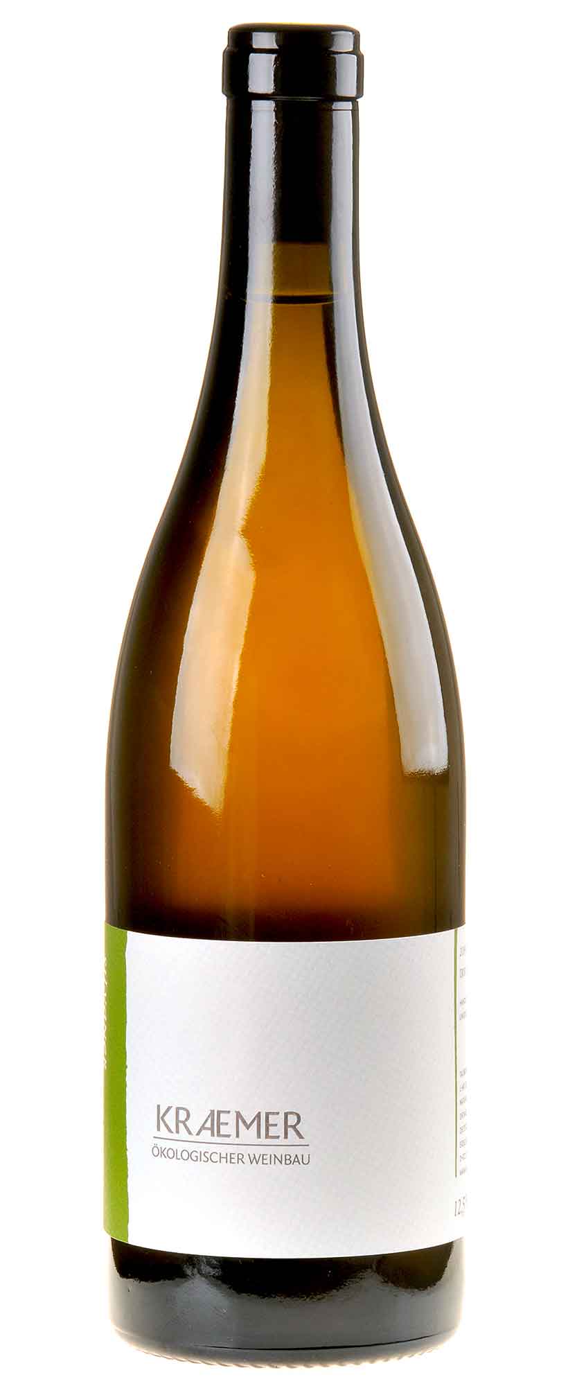 Ökologischer Land- & Weinbau KRAEMER Silvaner Silex Bio 2019 Seitenetikett