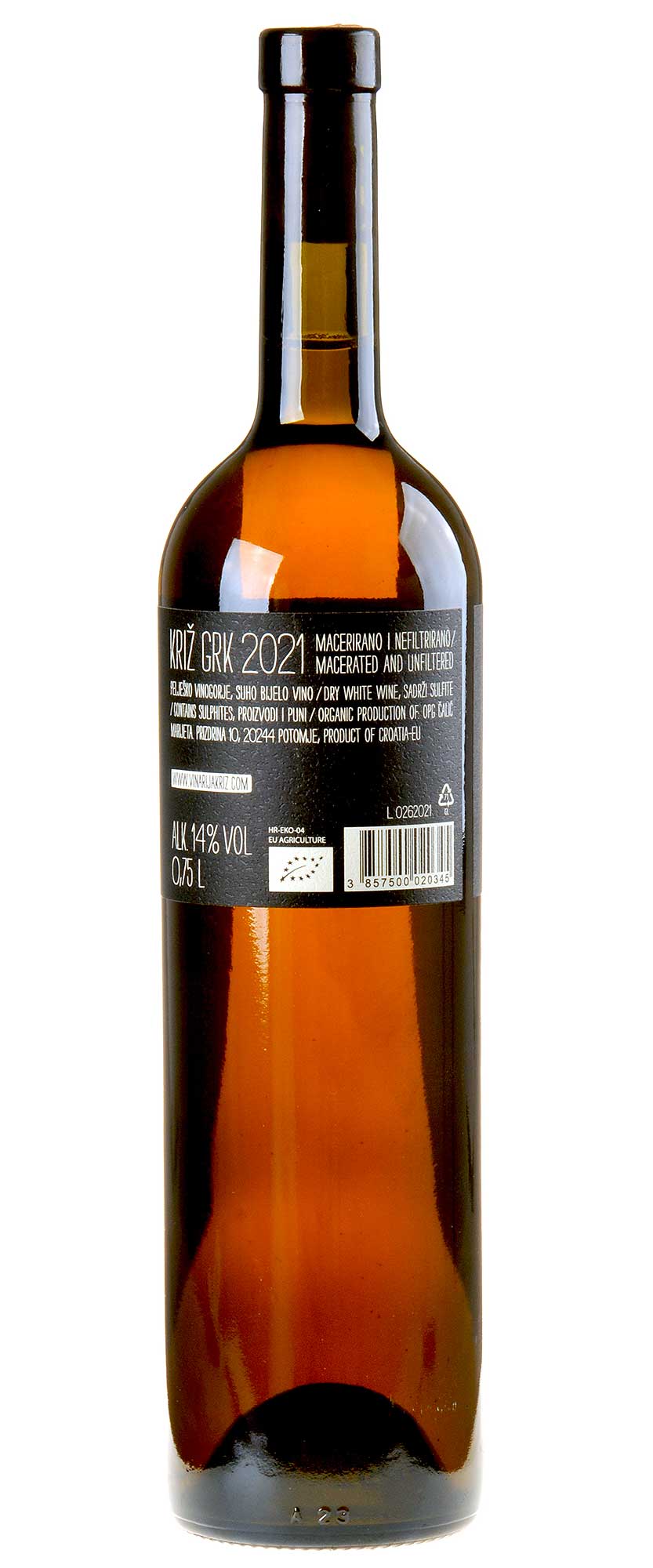 Vinaria Križ Grk Bio 2021