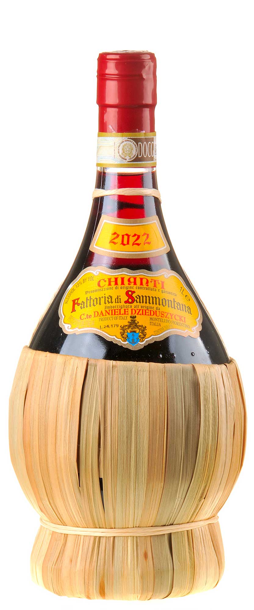 Fattoria di Sammontana Chianti Liter FIASCO Bio 2022