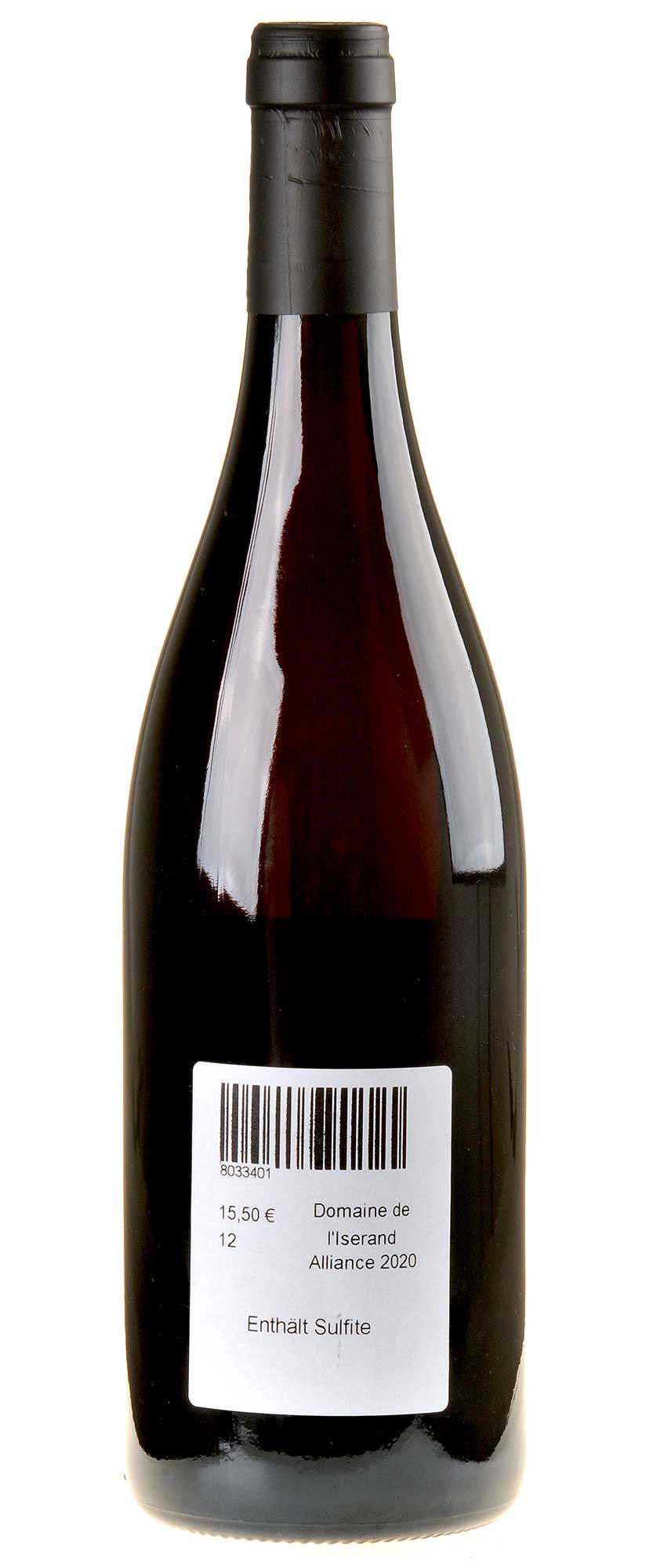Domaine de I'Iserand Alliance 2020 Rücketikett