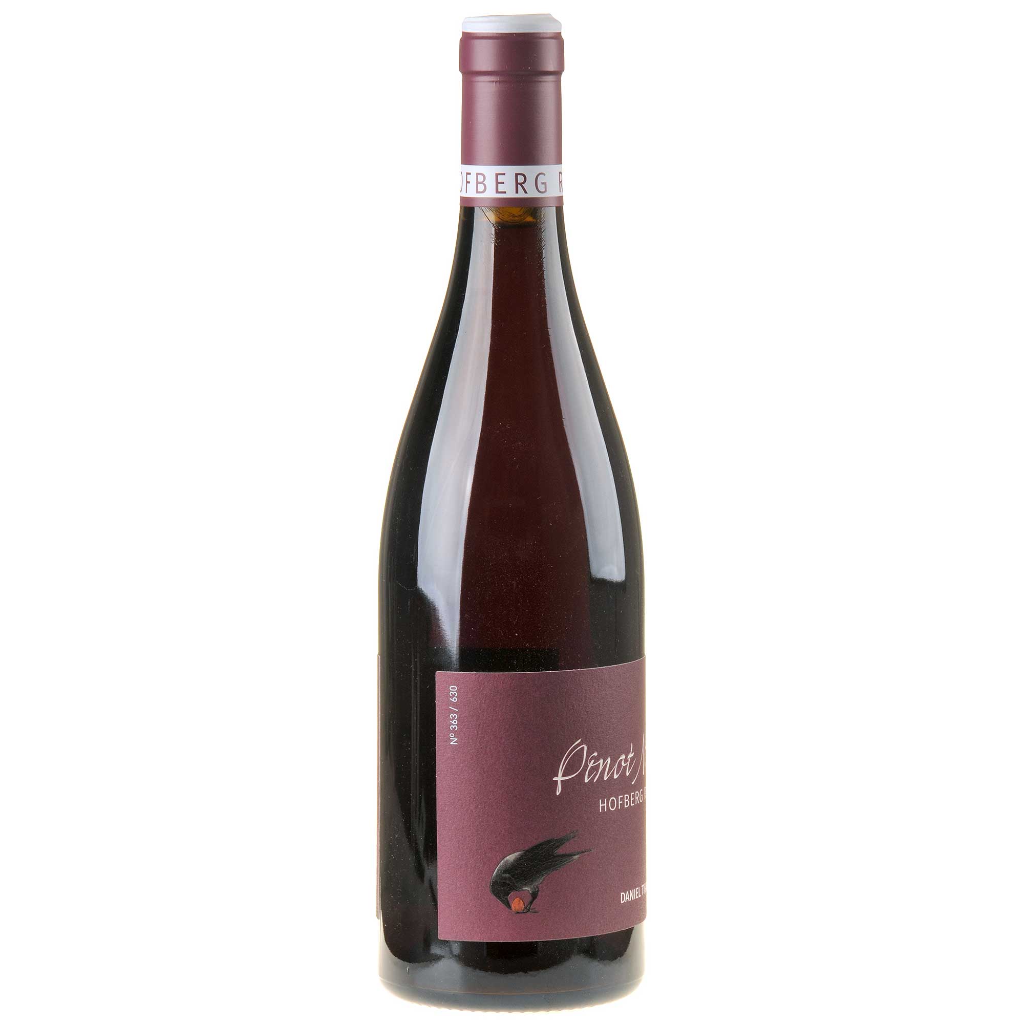 Daniel Twardowski Pinot Noix Hofberg Réserve 2021 Seitenetikett