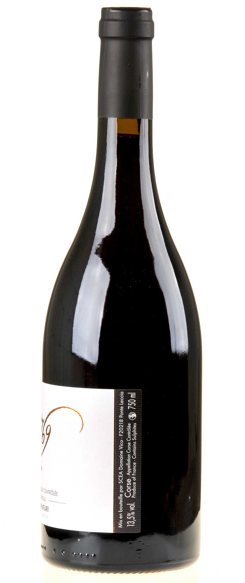 Clos Venturi 1769 Sciaccarellu 2016 Rücketikette