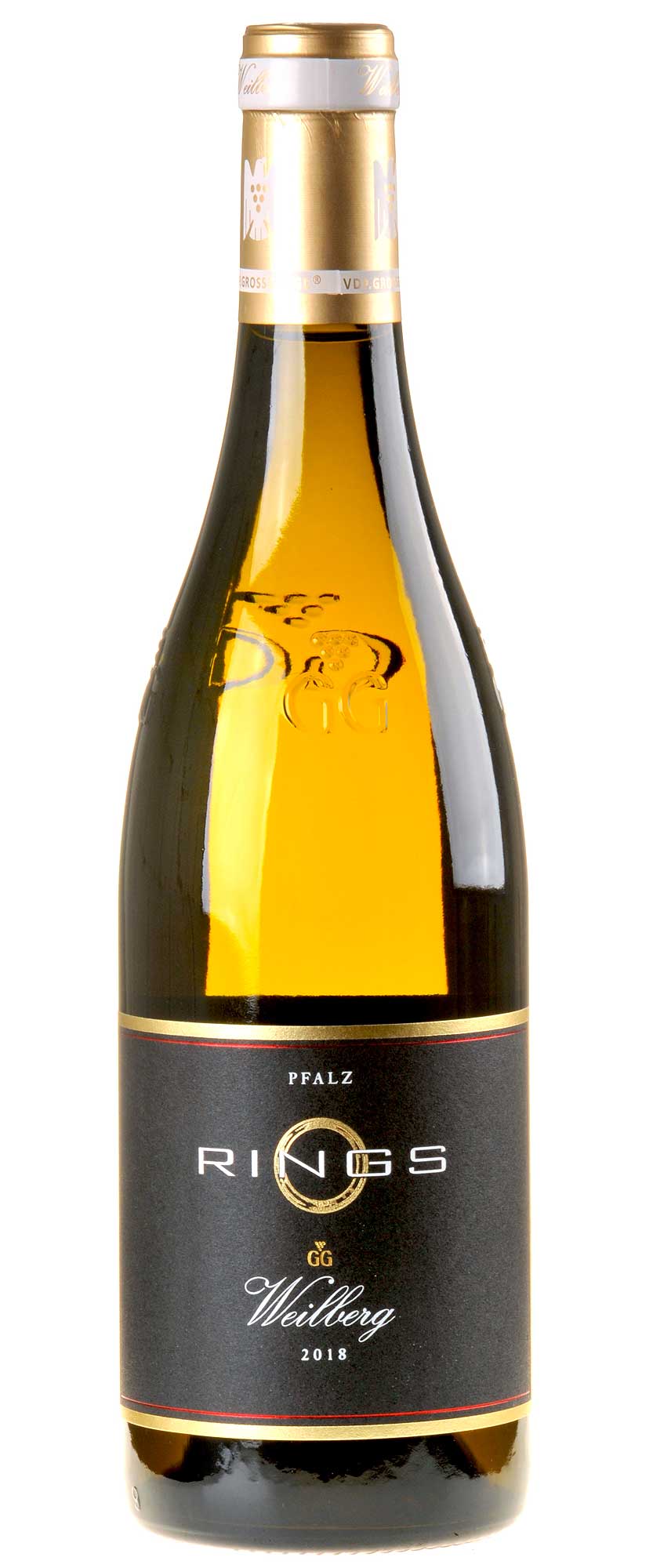 Weingut Rings Weißer Burgunder Weilberg GG 2018