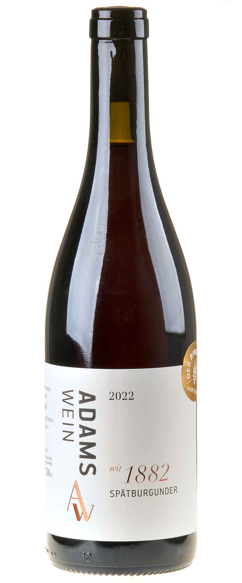 AdamsWein Spätburgunder seit 1882 2022 - Versteigerung