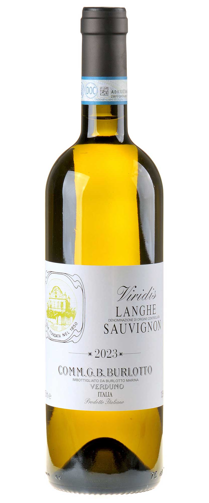 Comm. G.B. Burlotto Viridis Langhe Sauvignon DOC 2023
