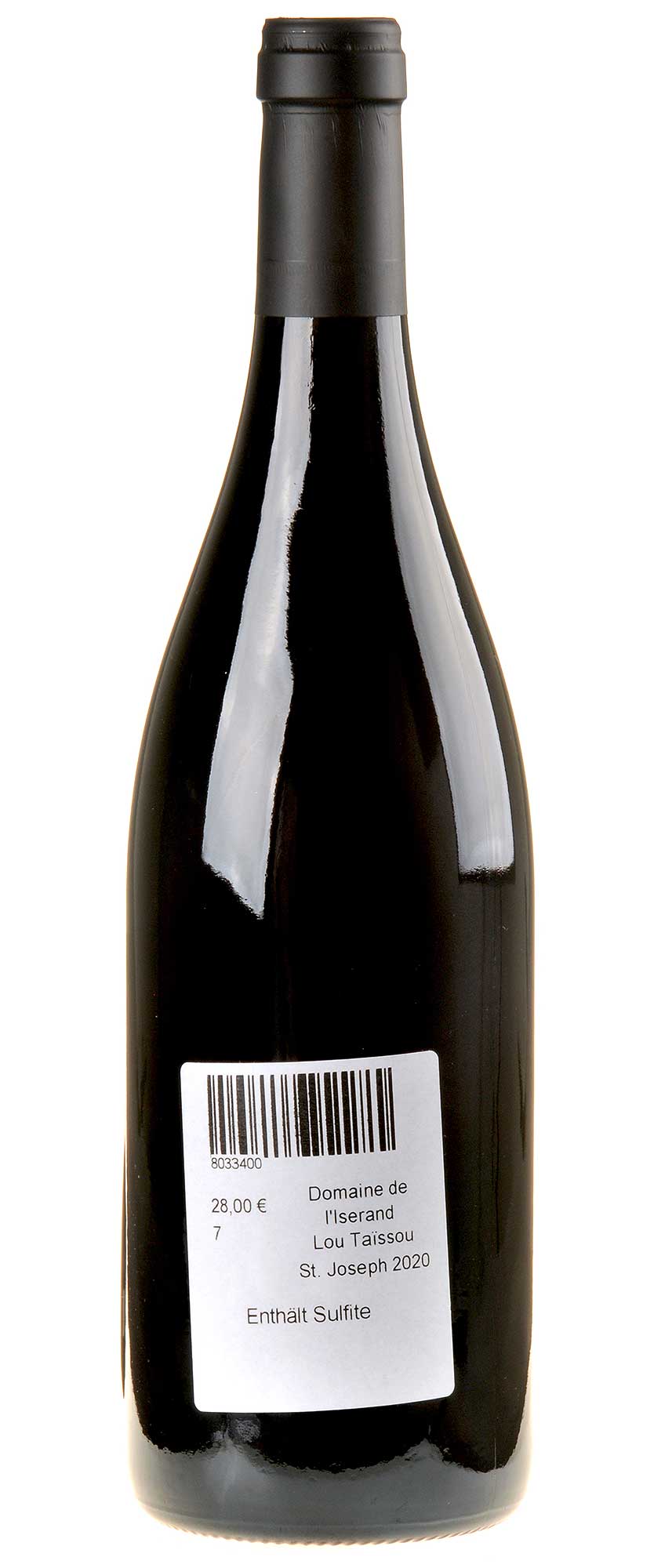 Domaine de I'Iserand Lou Taïssou St. Joseph 2020 Rücketikett