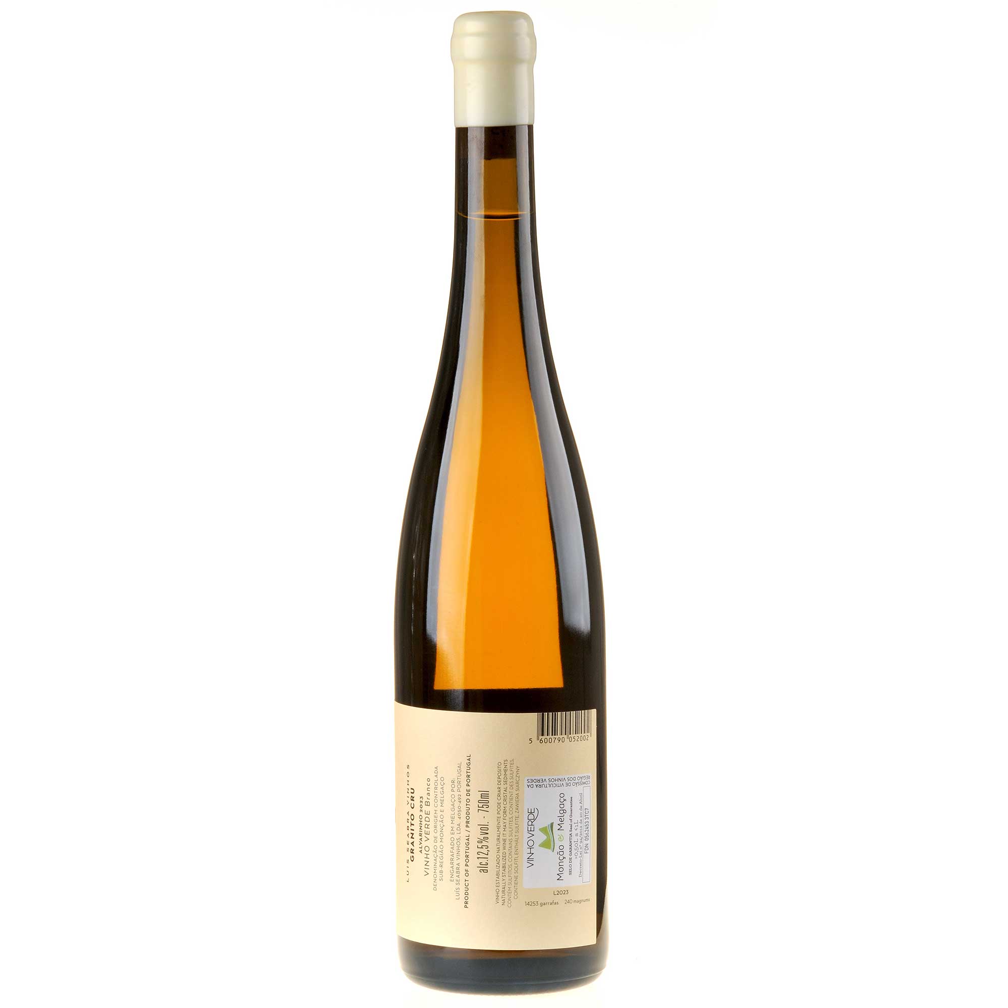 Luis Seabra Vinhos Alvarinho Granito Cru 2023 Ruecketikett
