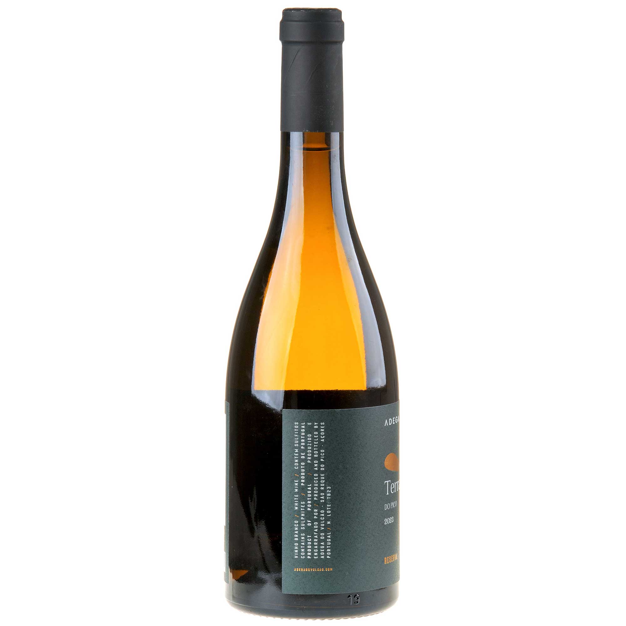 Adega do Vulcão Terra Brum 2023 Seitenetikett