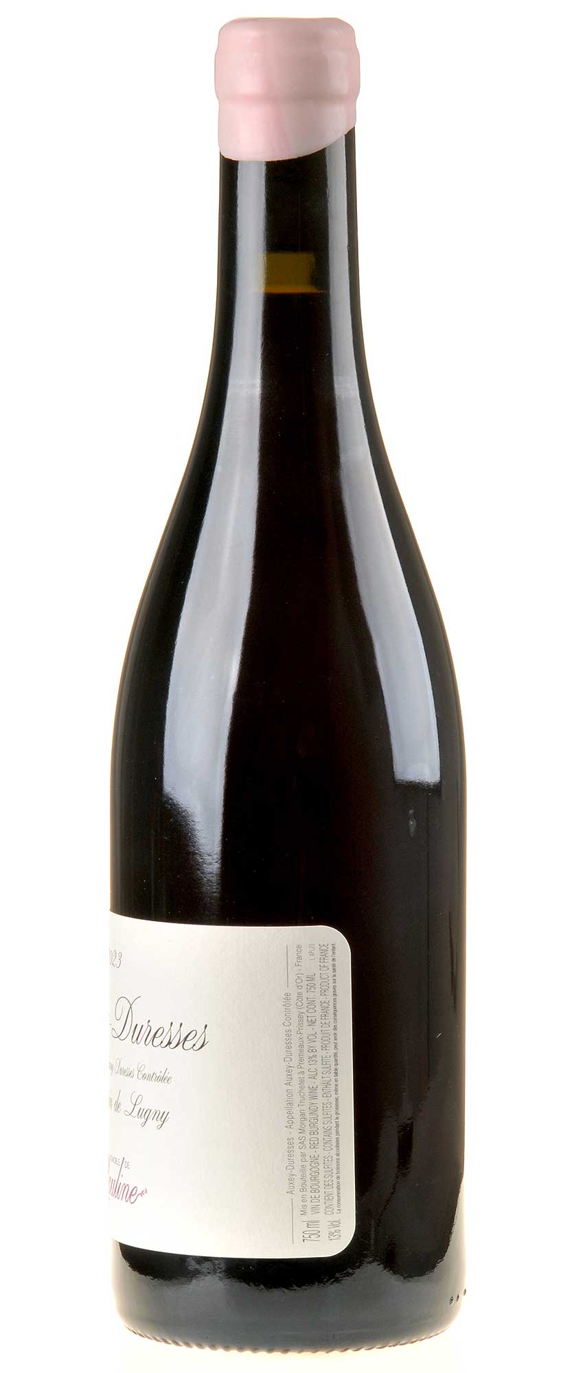 Domaine Truchetet Auxey-Duresses Le Plain de Lugny Vignoble de Pauline 2023 Rücketikett