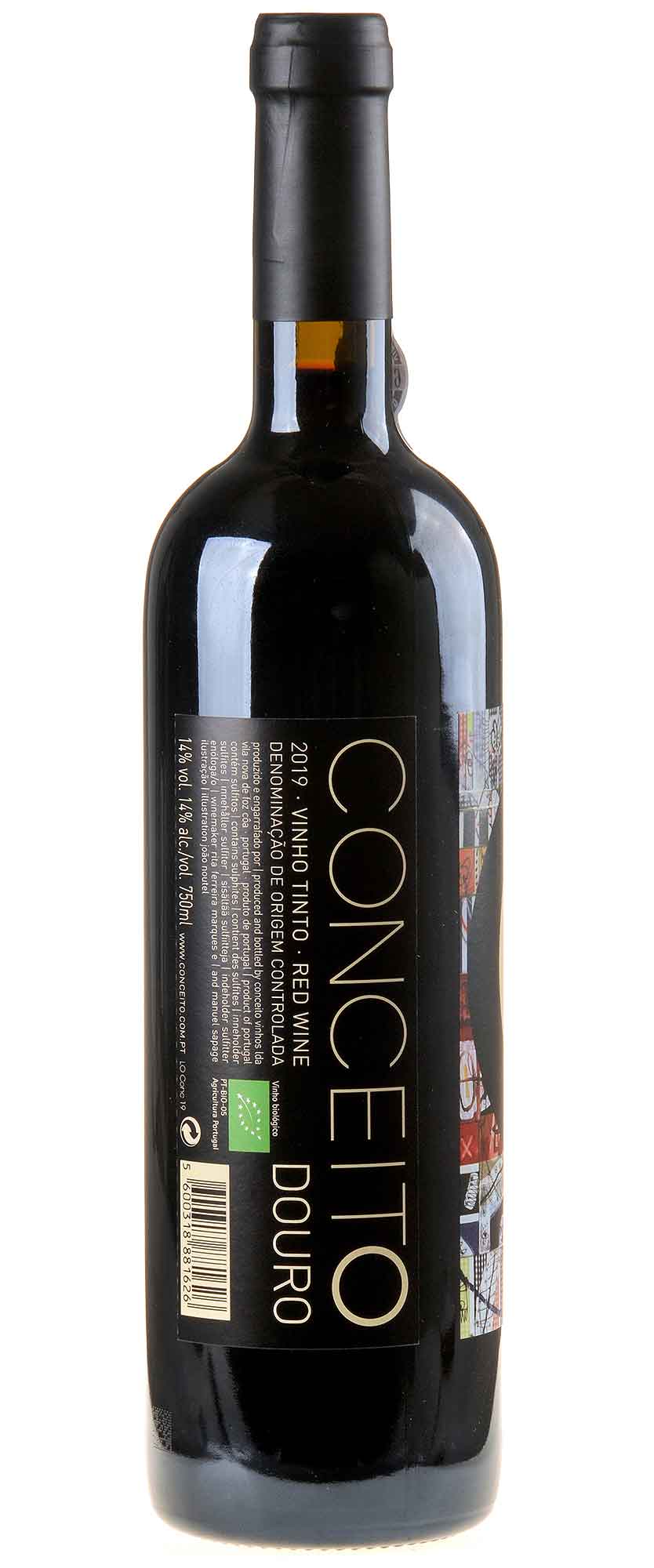 Conceito Vinhos Conceito Douro Vinho Tinto 2019 Rücketikett