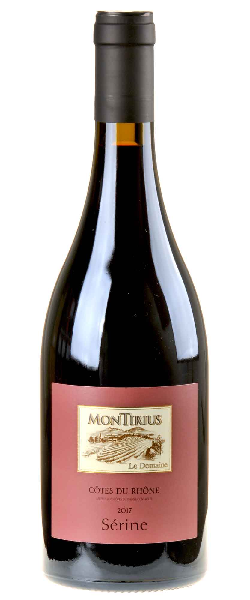 Montirius Sérine Côtes du Rhône Rouge Bio 2017