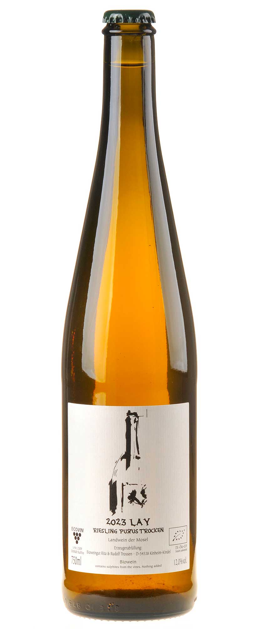 Rita & Rudolf Trossen Lay Purus Riesling trocken Bio 2023