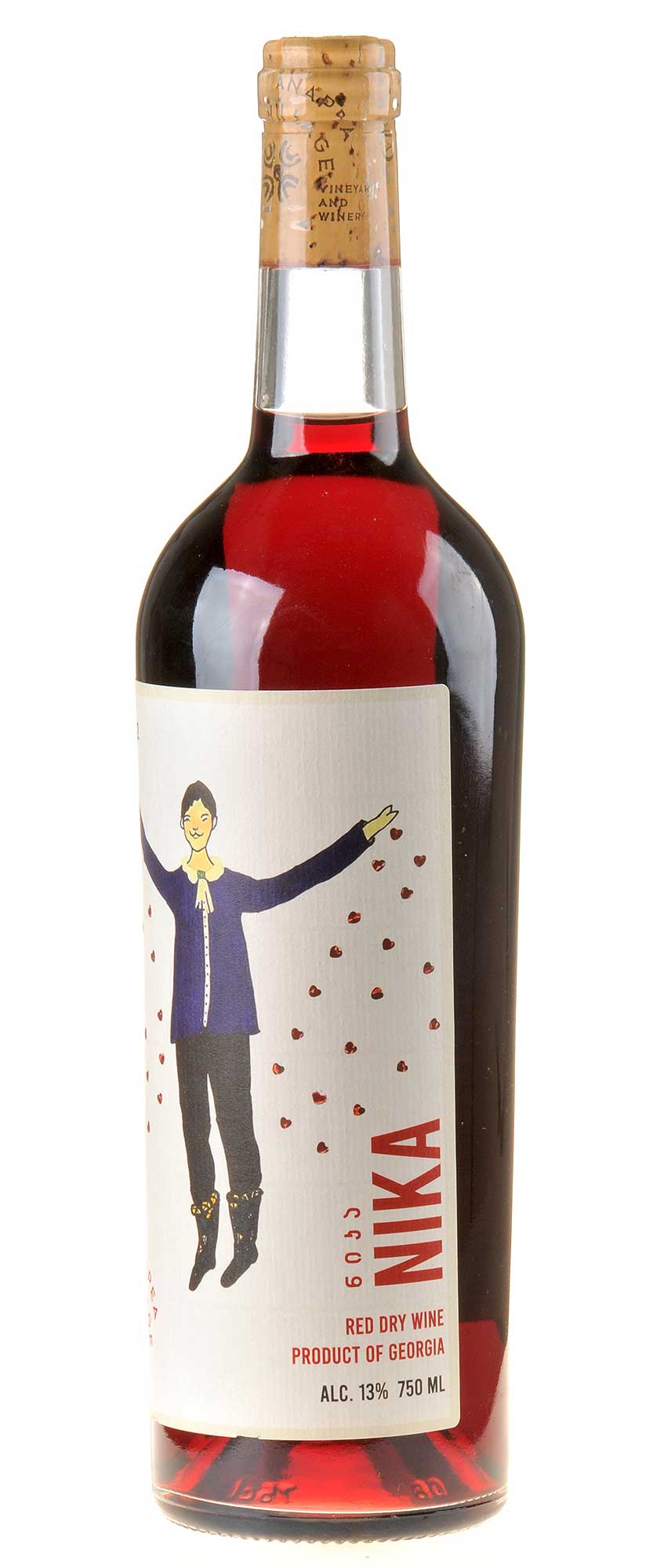 Anapea Village Nika Qvevri Red Dry 2022 rechts