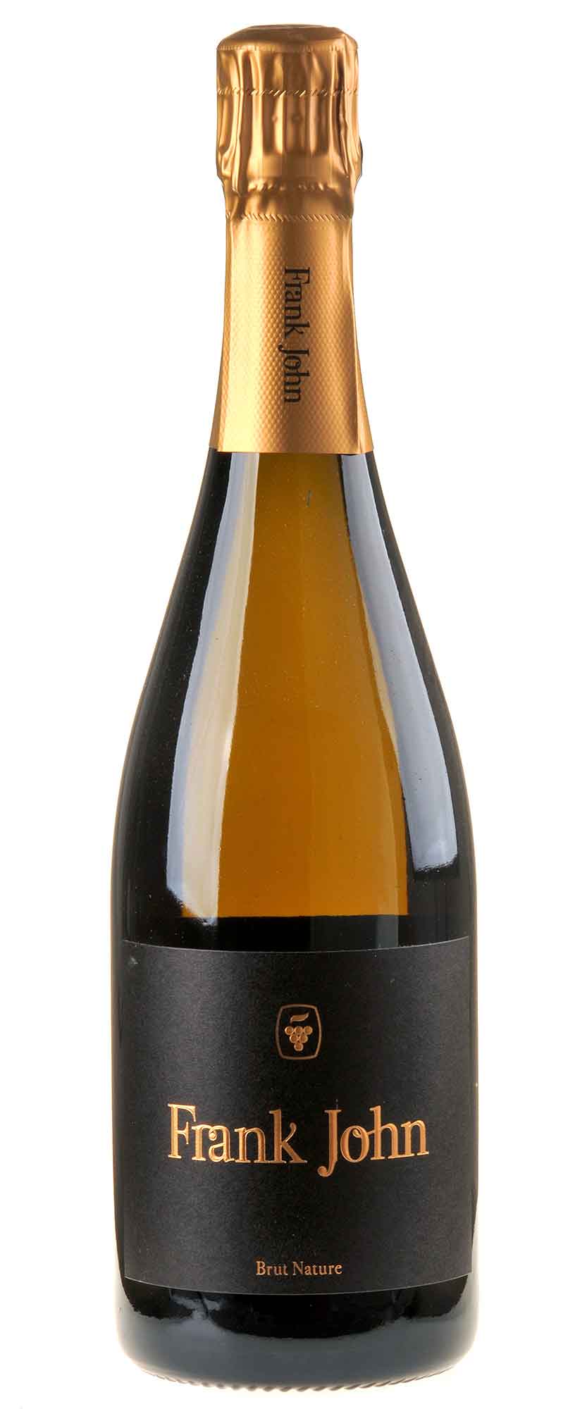 Frank John Riesling Brut Nature min. 36 Mon. Hefelager Bio
