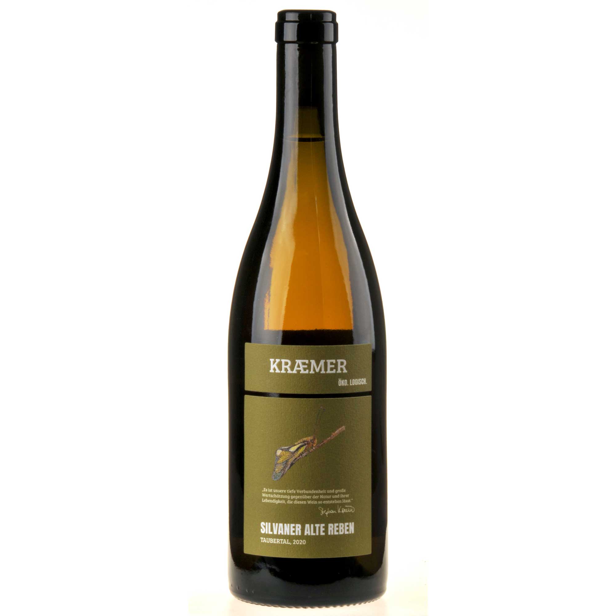 Ökologischer Land- & Weinbau KRAEMER Silvaner Alte Reben Bio 2020