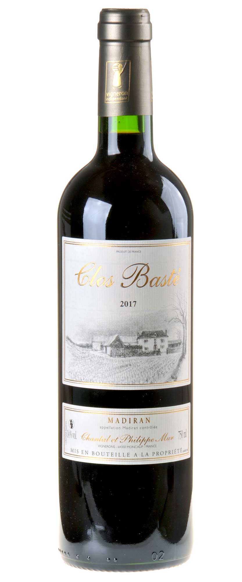 Domaine Clos Basté Madiran "Clos Basté" Bio 2017