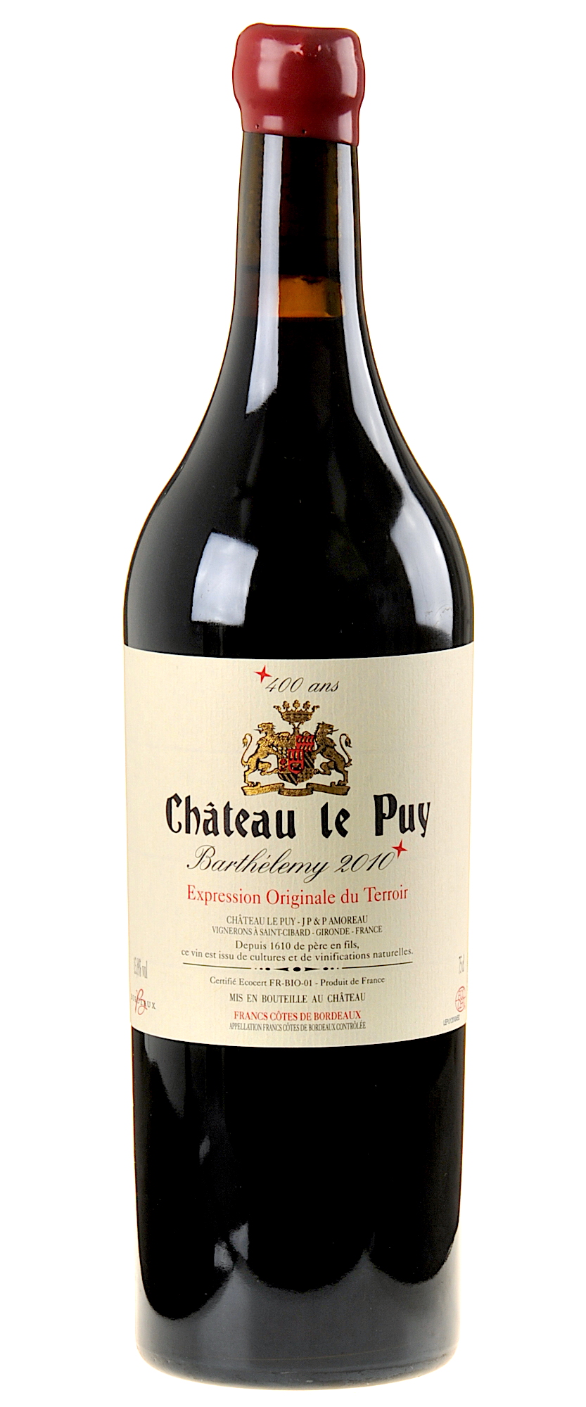 Château Le Puy Barthélemy 2010
