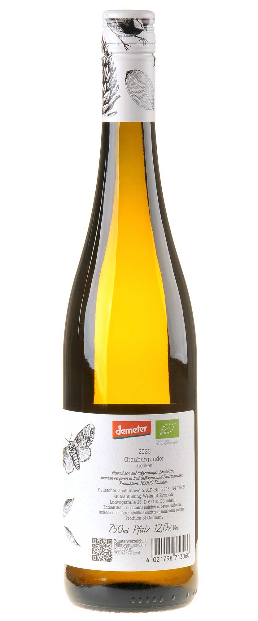 Weingut Eymann Grauburgunder vom Löss Bio 2023