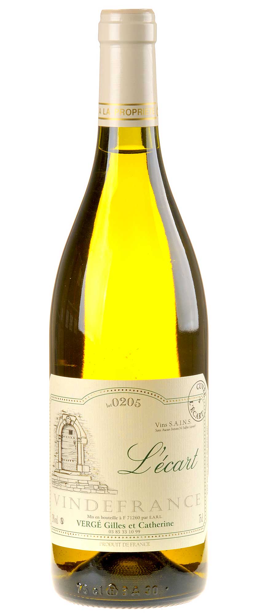 Gilles & Catherine Vergé L'Écart Lot 0205